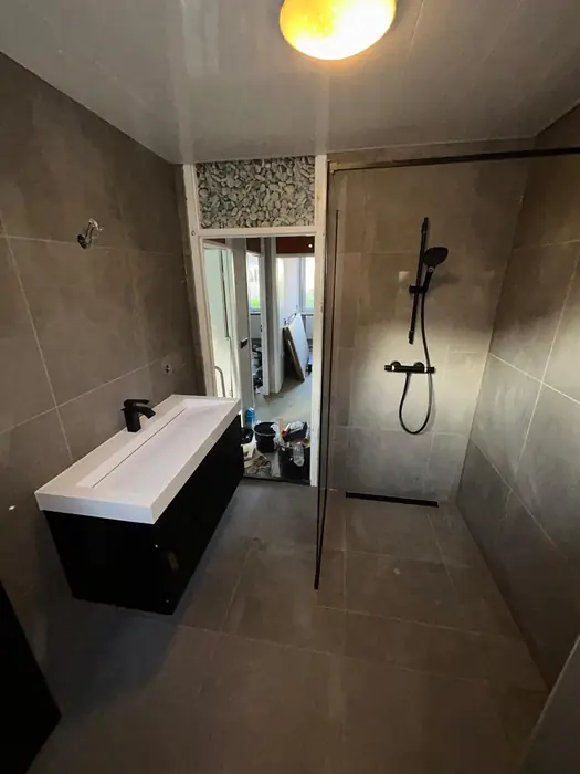 Badkamer na