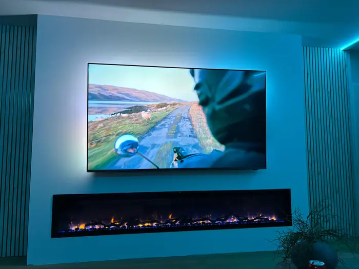 TV-wand sfeerhaard LED